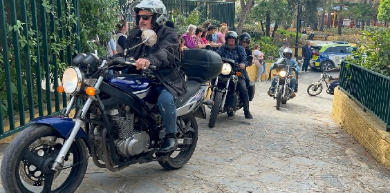 La concentración motera en Las Lagunas que ya se ha convertido en una clásica