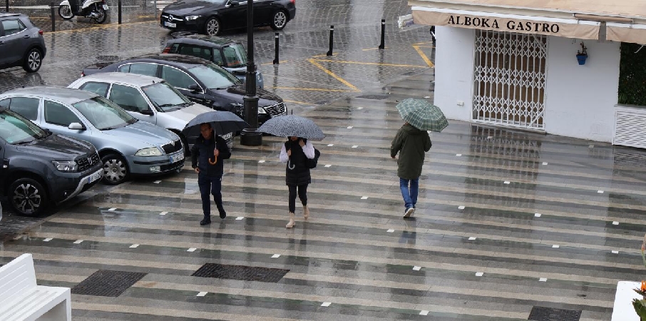 Aviso amarillo por lluvias el Sábado de Pasión en la provincia 