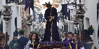 Viernes de Dolores de emoción y respeto en el traslado de la Archicofradía del Nazareno