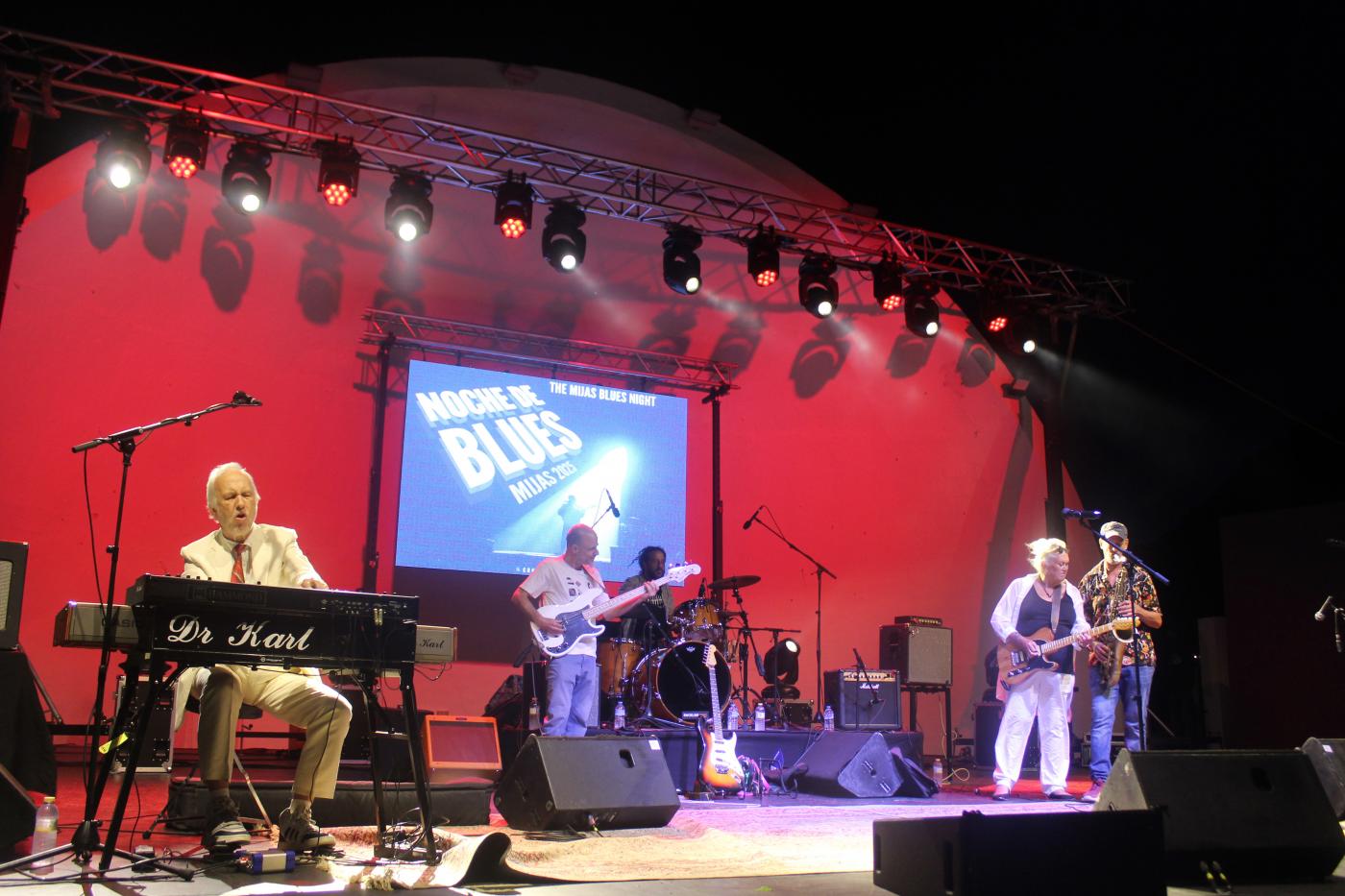 La cita sirvió para celebrar el 40 aniversario de la Granada Blues Band | M.C.