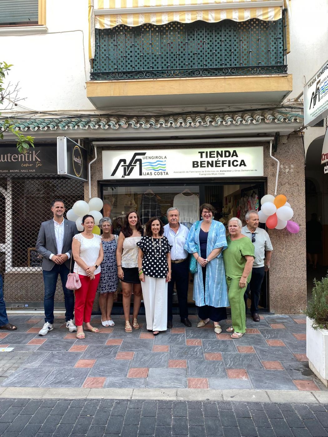 AFA Fuengirola-Mijas Costa abre su primera tienda benéfica 