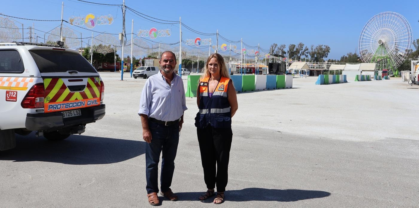 Amplio dispositivo de seguridad para la Feria de La Cala de Mijas