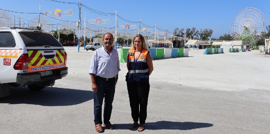 Amplio dispositivo de seguridad para la Feria de La Cala de Mijas
