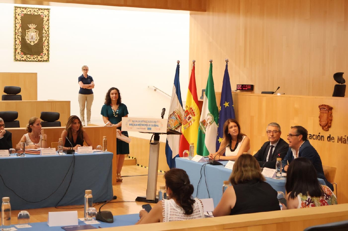 El Foro Metrópolis Global sobre Educación y Formación reúne a los regidores malagueños 