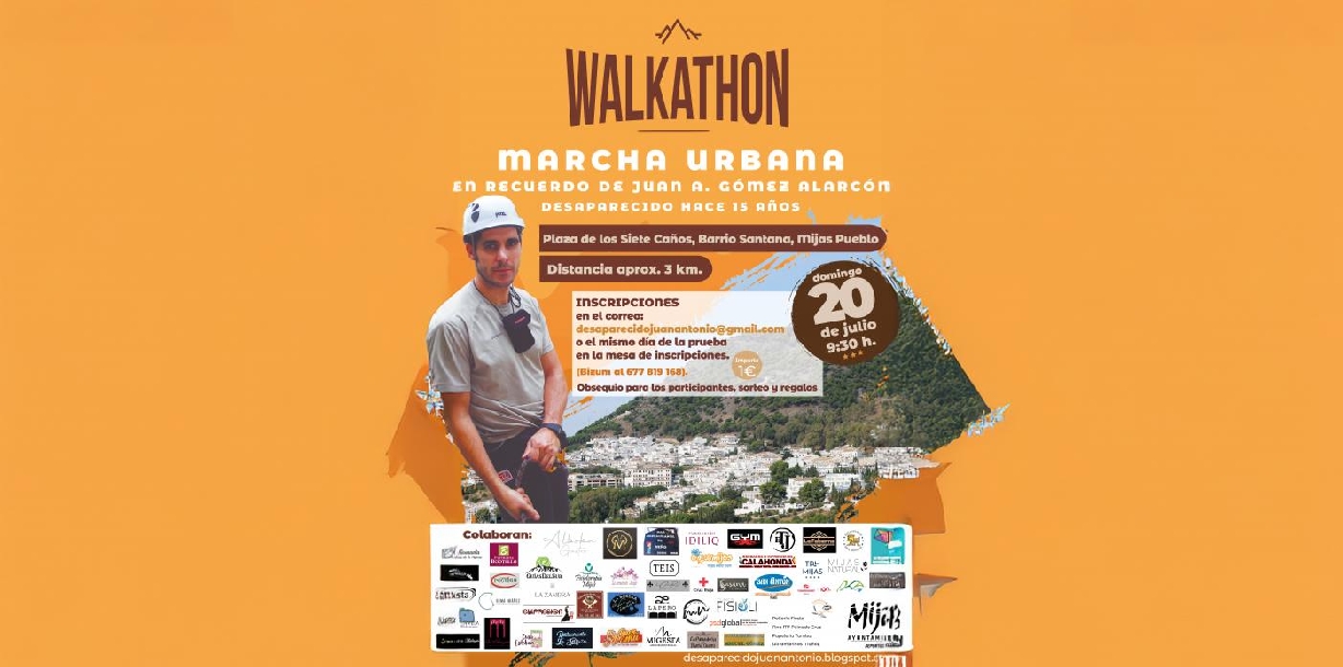 Este domingo, Mijas recuerda con una marcha a Juan Antonio Gómez Alarcón