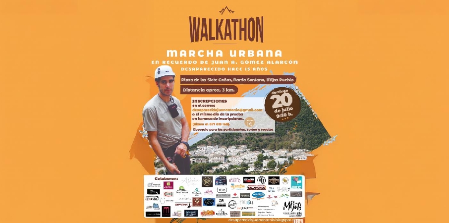 Este domingo, Mijas recuerda con una marcha a Juan Antonio Gómez Alarcón