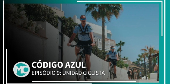 ‘Código Azul’ acompaña a los agentes de la unidad ciclista de la Policía Local