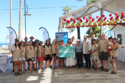 The 'Mares Vivos' campaign holds an awareness day in Mijas