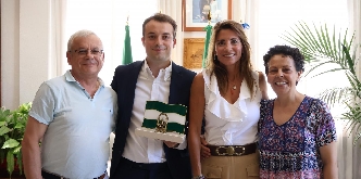 Researcher Carlos Huesa, moved to be ‘back home’