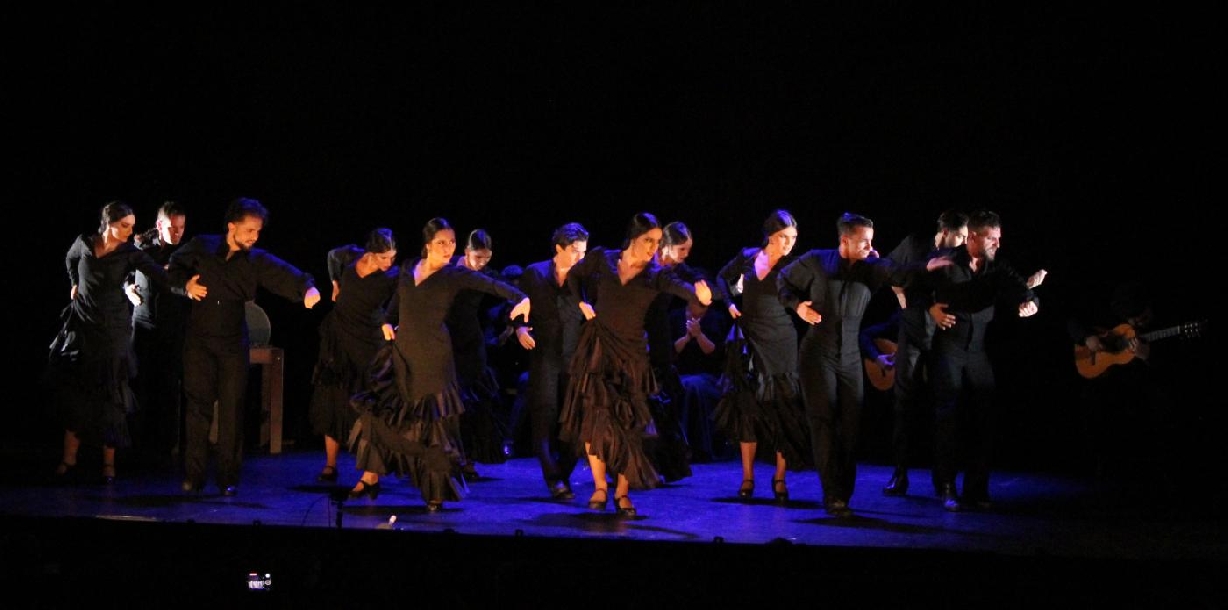 Espectacular actuación del Ballet Flamenco de Andalucía en Mijas