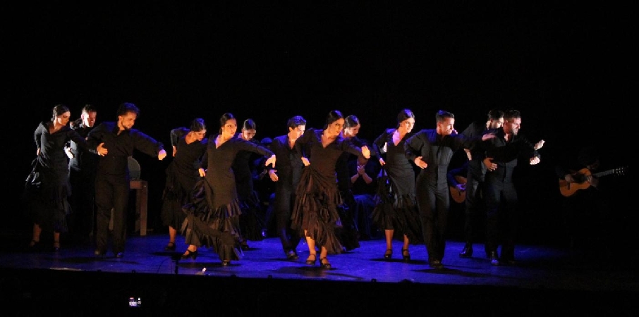 Espectacular actuación del Ballet Flamenco de Andalucía en Mijas