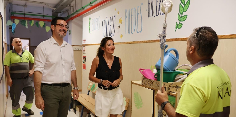 El Ayuntamiento pone a punto los colegios públicos durante las vacaciones escolares