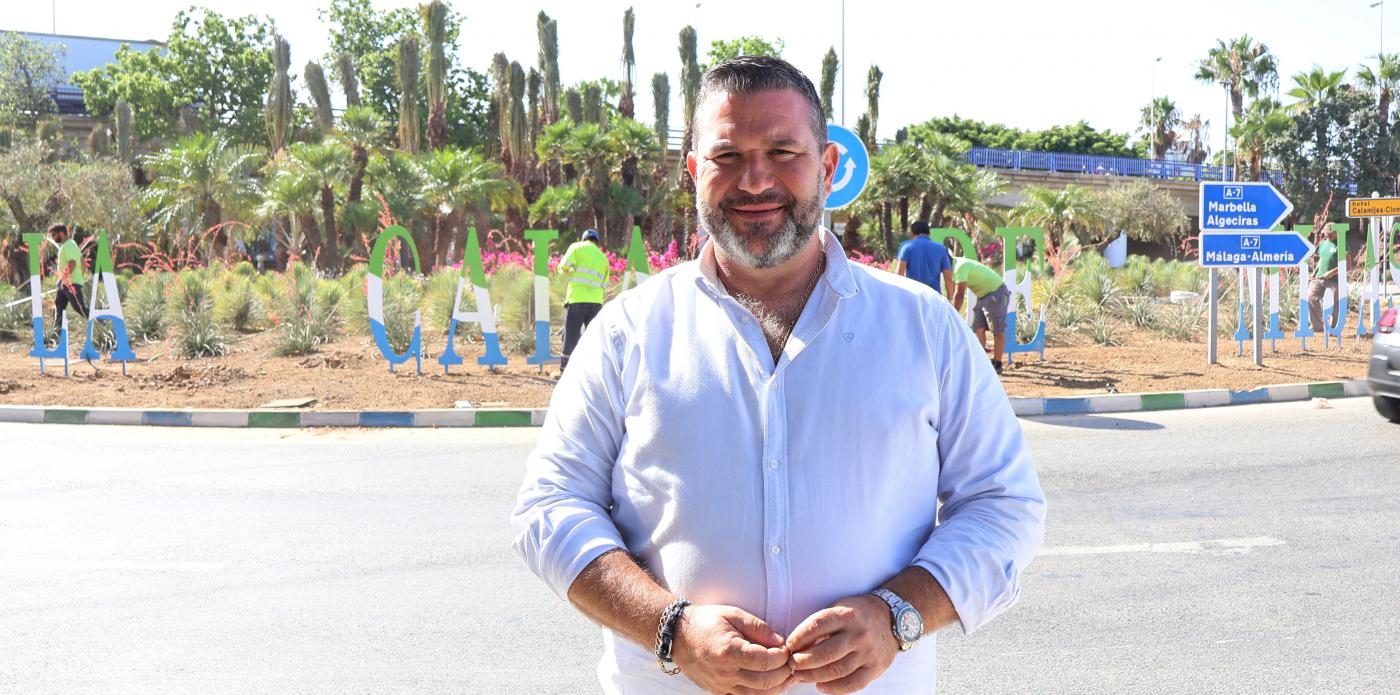 Daniel Gómez Teruel es el concejal de Parques y Jardines del Ayuntamiento de Mijas. 