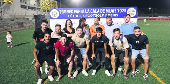 Éxito del Torneo de fútbol 7 de la Feria de la Cala de Mijas