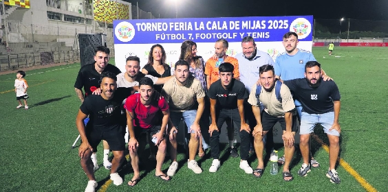 Éxito del Torneo de fútbol 7 de la Feria de la Cala de Mijas