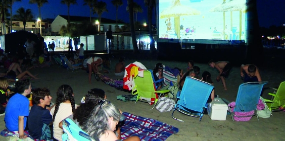 La playa del Torreón acoge este miércoles la cuarta sesión de Cine de Verano