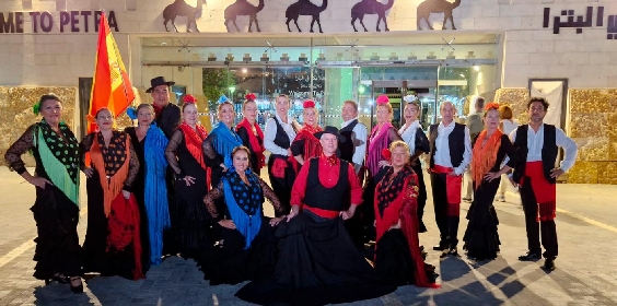 Mijas conquista Jordania con los grupos de baile de Feli Gabriel y Víctor Rojas